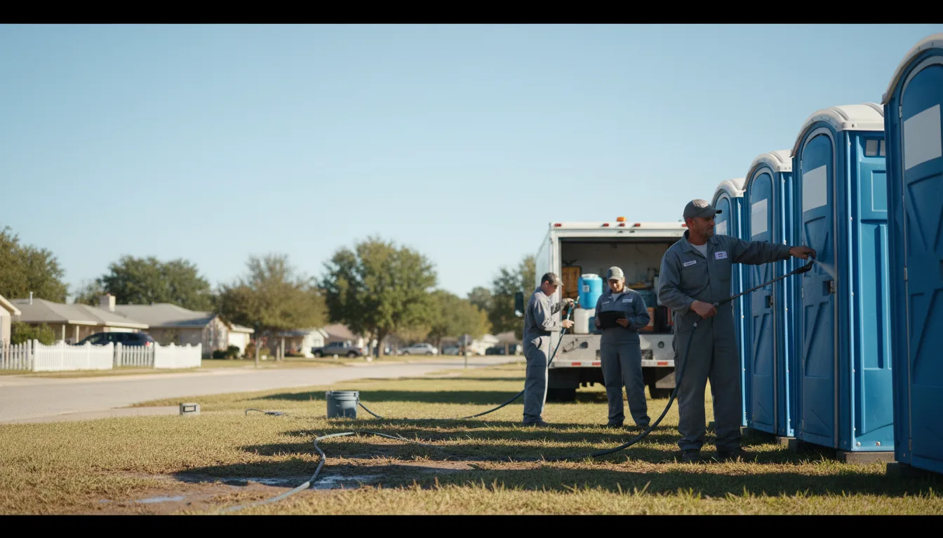 Long-Term Portable Toilet Rental in Kingston, WI near me